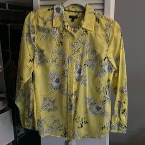 Talbots long sleeve button down, M petite, never worn